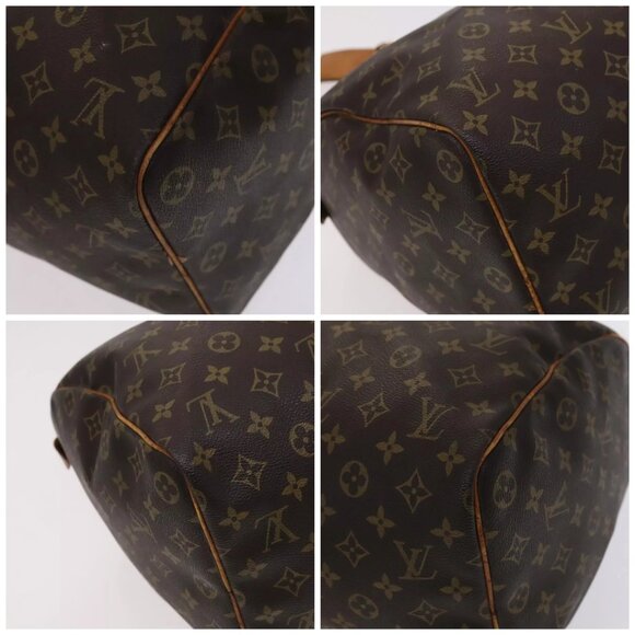 LOUIS VUITTON Monogram Keepall 45 Boston Bag M41428 LV Auth 114982 - Picture 14 of 16